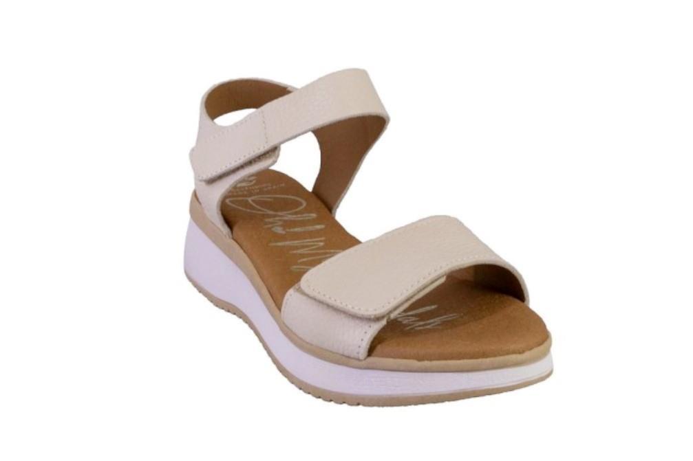 Sandalias Oh! My Sandals Selene 5660 en hielo para mujer