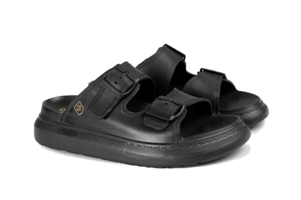 Chanclas Popa Beach en negro para mujer