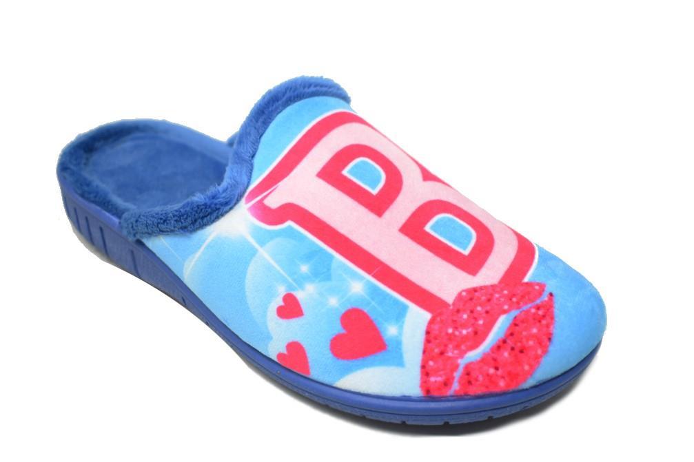 Zapatilla de casa Calusa con estampado 23-924- cómodas y versátiles