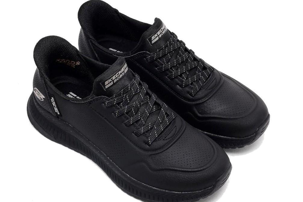 Zapatillas deportivas Skechers BOBS Squad 4 Key Slip-ins 117740 en negro
