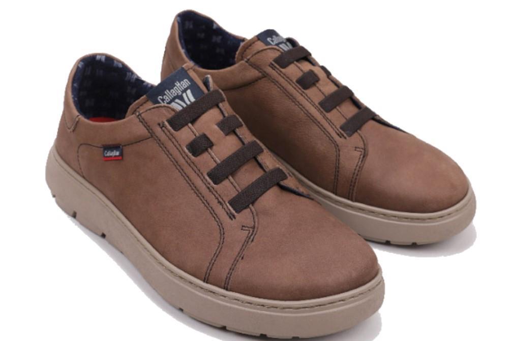 Zapato deportivo Callaghan 60603 Adaptable en marrón para hombre