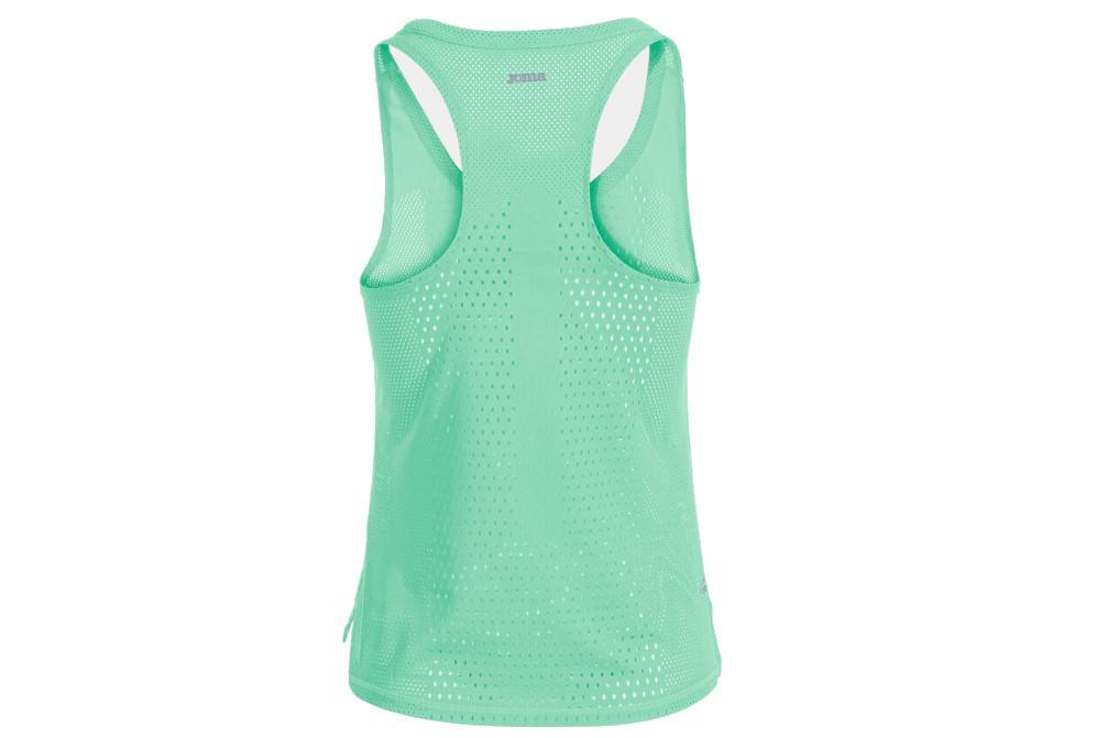 Camiseta de Running Joma Marathon II 902579 Verde de Tirantes para Mujer