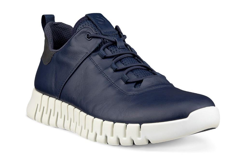 Zapatillas deportivas ECCO gruuv 52520450595 en azul marino para hombre