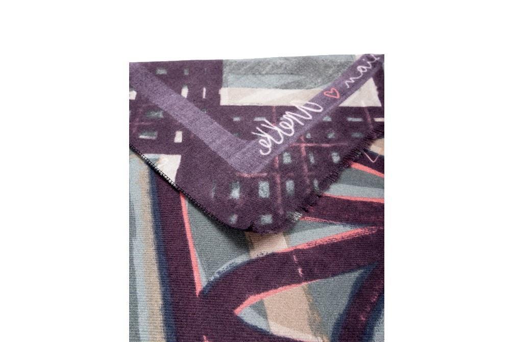 Pashmina estampada Anekke 41470-101 en azul