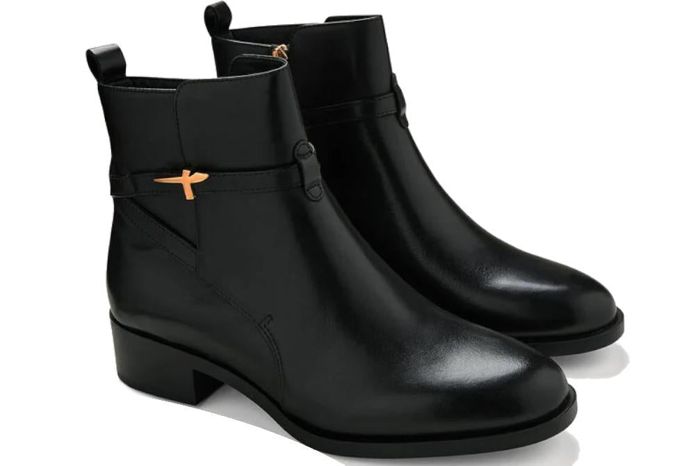 Botines planos Tamaris 25321 en negro