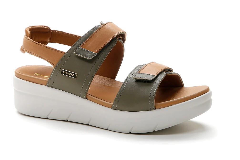 Sandalias Stonefly AQUA III 20 en verde para mujer