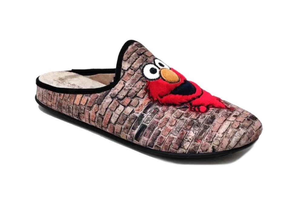 Zapatillas de casa hombre Vulca-Bicha 4815 con dibujo divertido