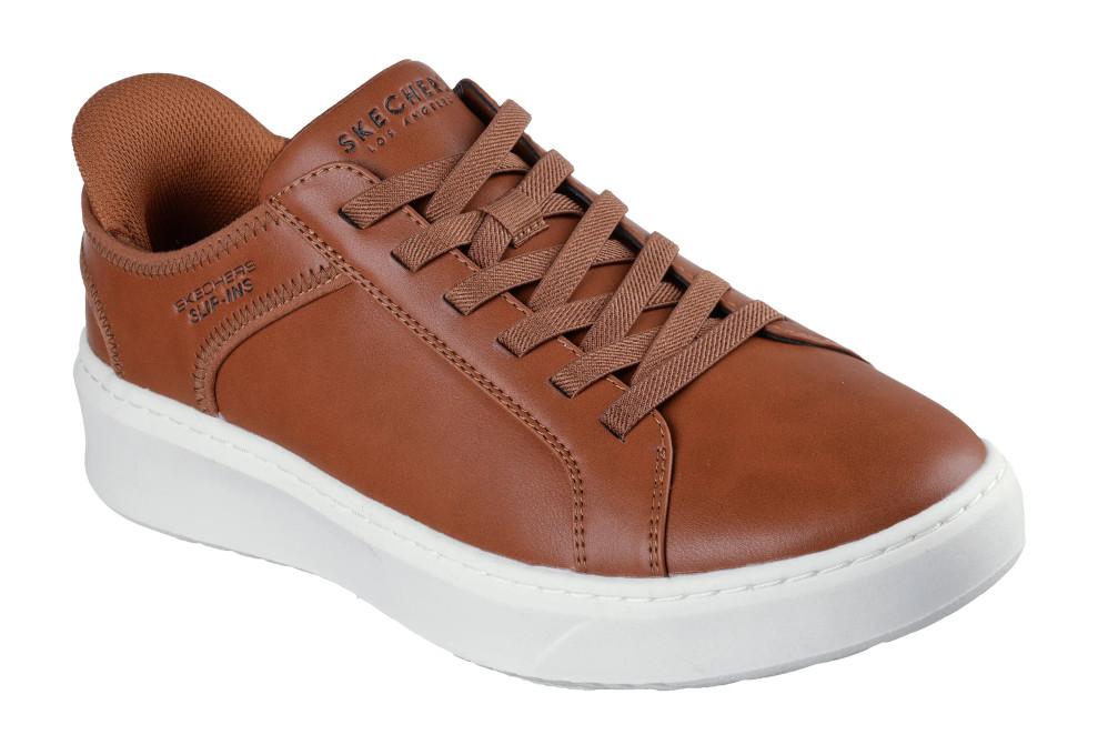 Zapatillas deportivas Skechers Slip-ins: Court Break - Double Vented en coñac