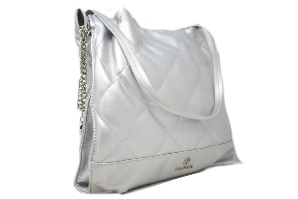 Bolso shopper Cacharel bags CP241098 plateado para mujer