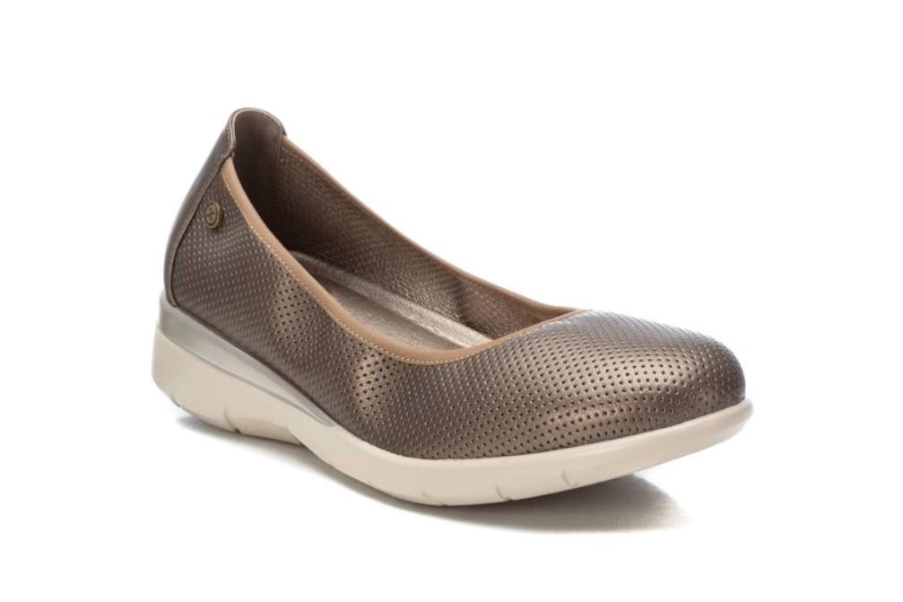 Bailarinas deportivas Xti 142538 en bronce para mujer