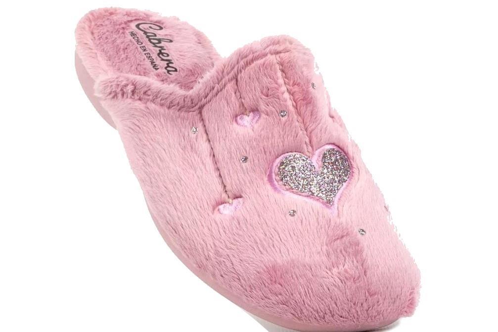 Zapatillas de casa Cabrera 4502 en rosa para mujer