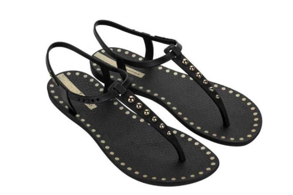 Sandalias de Dedo Ipanema Class Dots AD IP27337 Negras para Mujer | Chanclas para piscina