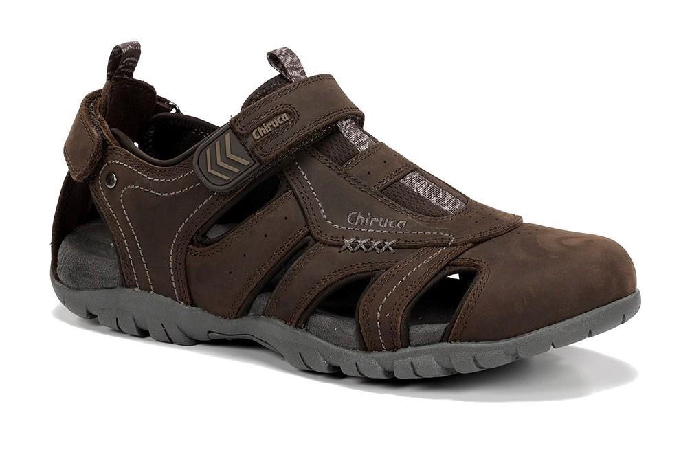 Sandalias cangrejeras Chiruca Brunei 02 en marrón para hombre