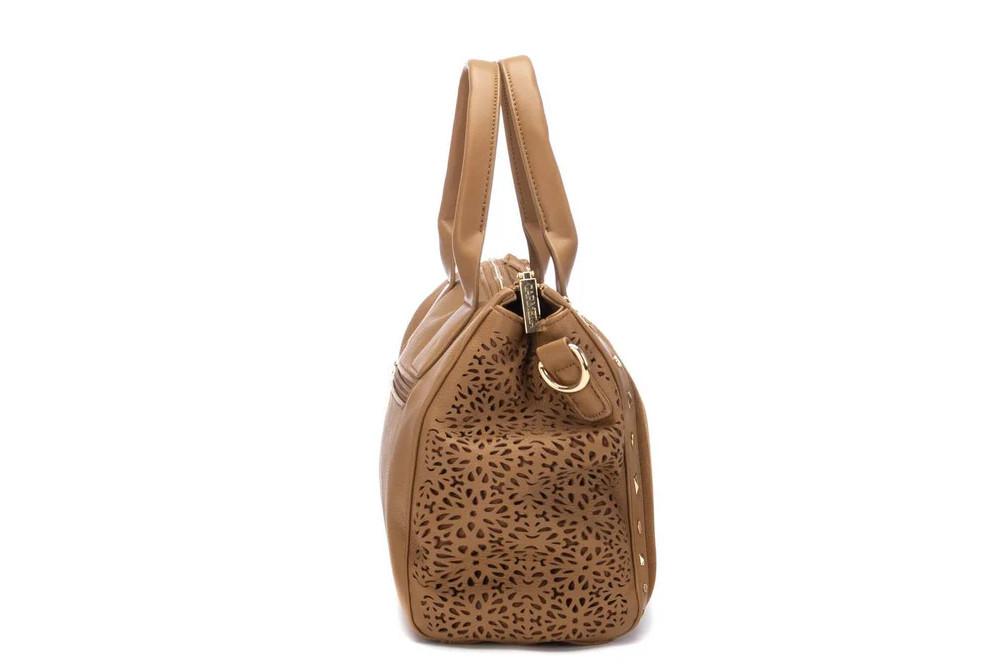 Bolso bandolera shopper Carmela 186209 en camel