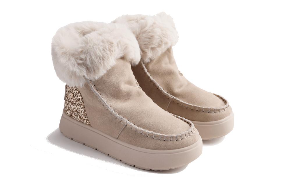 Botas australianas Alpena Gioseppo 76061 en beige
