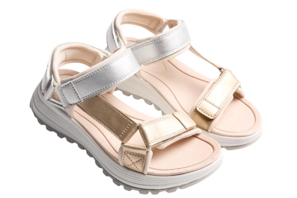 Sandalias deportivas Californianas Gioseppo Oyugis 79257 Plata con Plataforma para Mujer