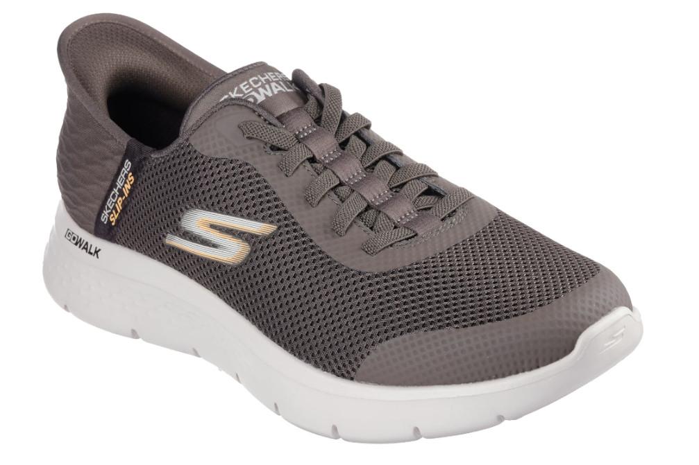 Zapatillas Skechers Slip-ins: GO WALK Flex - Hands Up marrón