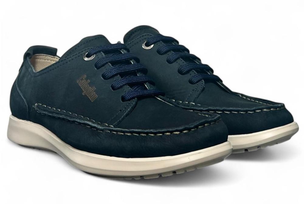 Zapatos con Cordones Callaghan Kiowa 62200 Azul para Hombre con Plantilla Extraíble