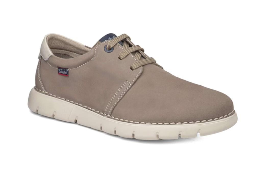Zapato con cordones Callaghan 57700 Flexible en piedra