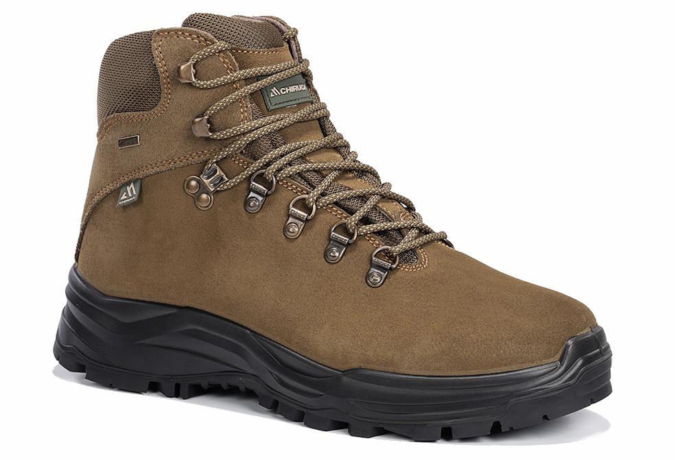 Botas de caza Chiruca Pointer 01 de piel con Gore-Tex impermeable en verde