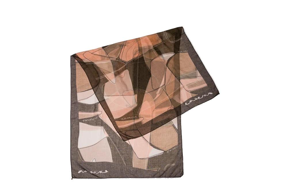 Pañuelo Largo Mujer Anekke Auralis 42480-051 Marrón