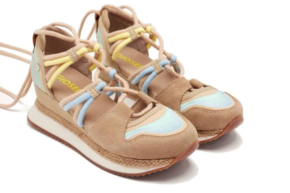 Sandalias deportivas Gioseppo BRIDPORT 74289 en beige para mujer