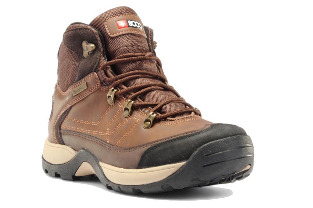 Botas de trekking +8000 Toger en marrón para hombre