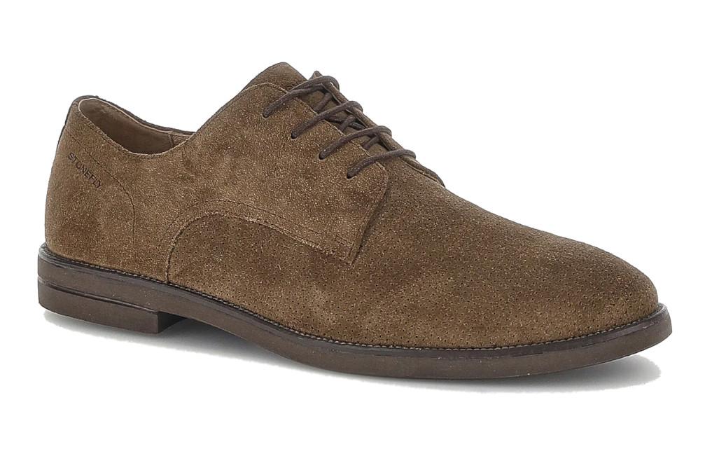 Zapatos con cordones CALVIN 2 Stonefly 223447 zapatos derby en marrón ante