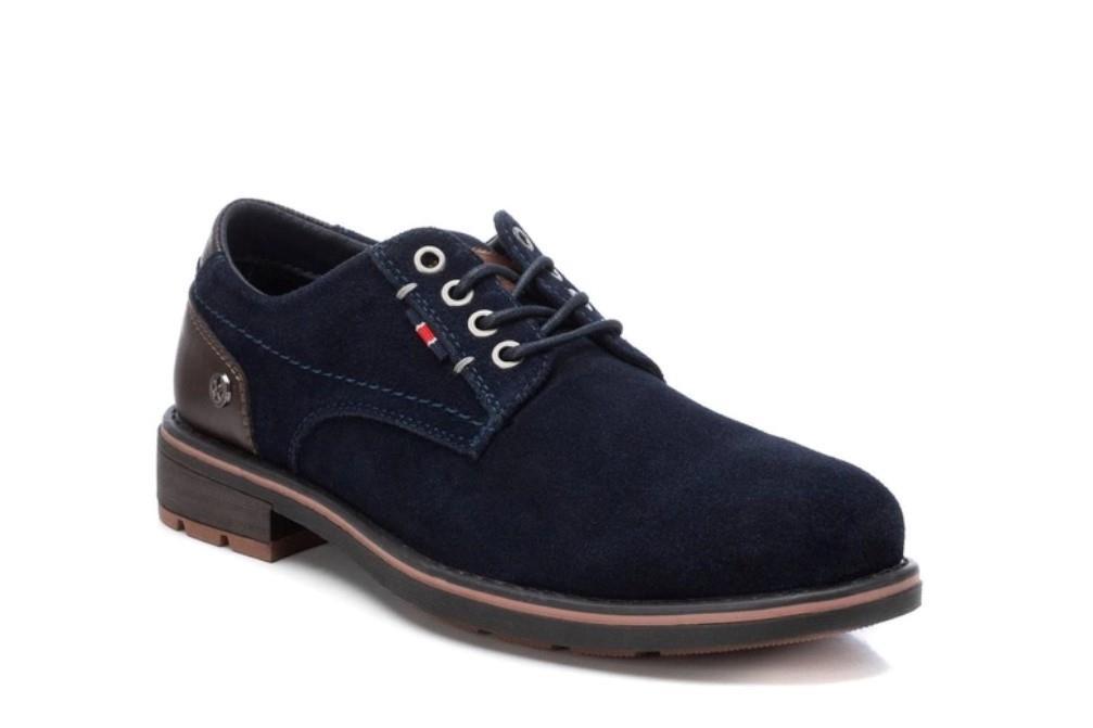 Zapato con cordones XTI 143218 en marino para hombre