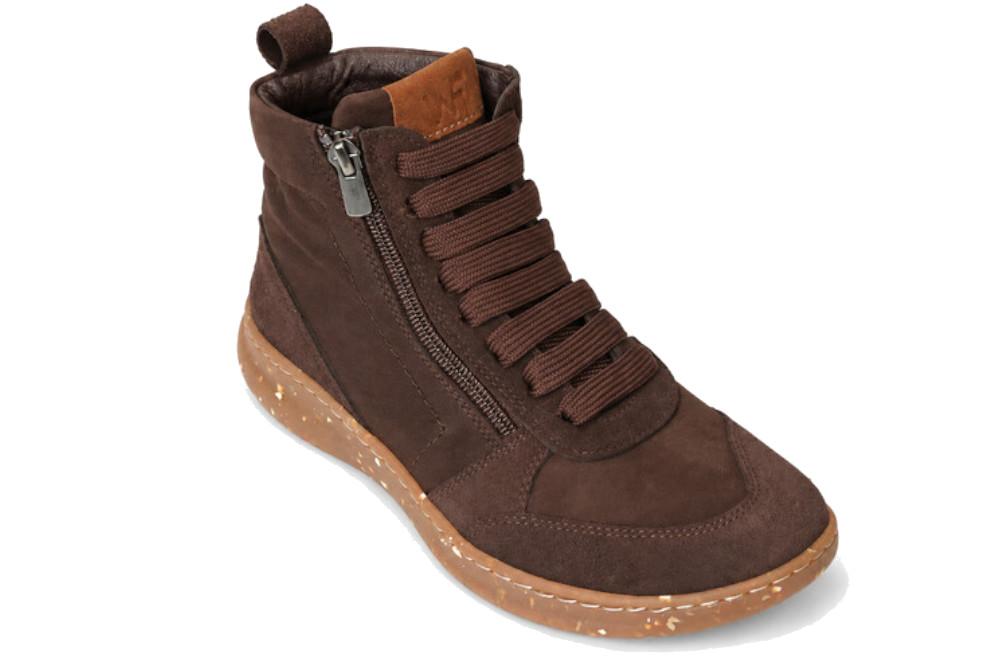 Botines deportivos Walk and Fly Travesía Irati 6004 B6 marrones para mujer