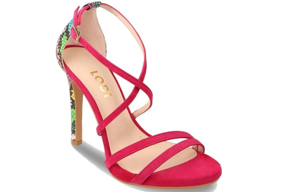 Sandalias de Tacón alto Lodi YURIKO-X  – Sandalias de fiesta Elegantes para Mujer multicolor