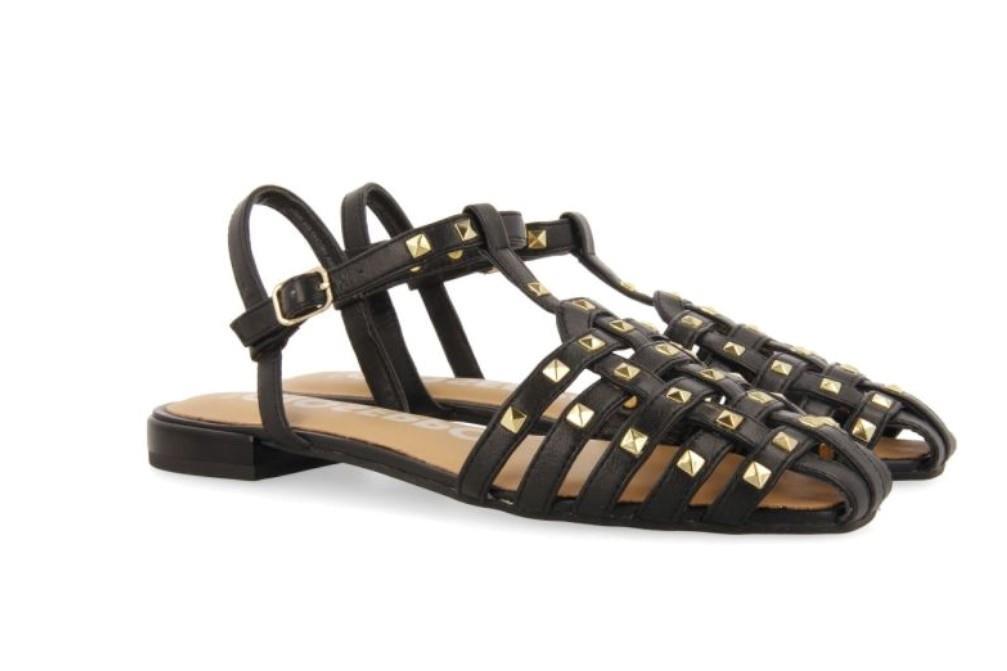 Sandalias cangrejeras Gioseppo CANBY 72054 en negro para mujer