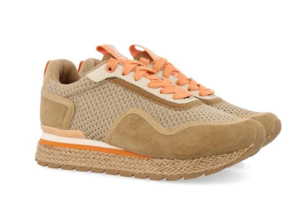 Sneakers Gioseppo RUKAJ para mujer de color beige