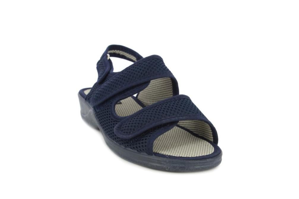 Sandalias Doctor Cutillas 21739 Rejilla Marino Mujer | Cómodas, Transpirables y Ajustables