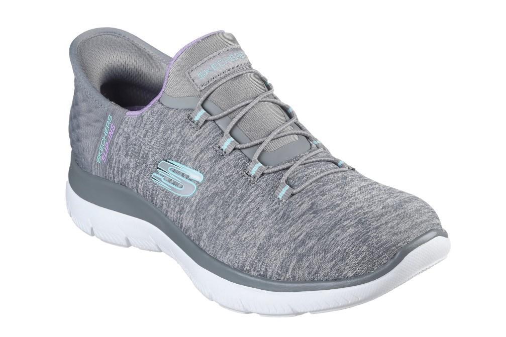 Zapatillas Skechers Slip-ins: Summits - Dazzling Haze 149937 en gris