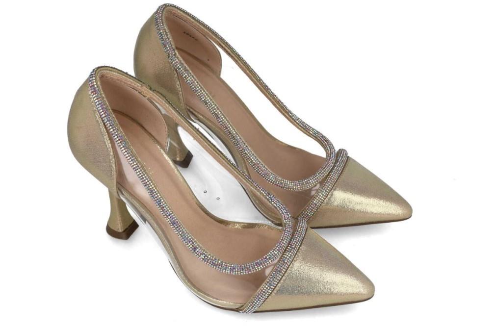 Zapatos de salón Menbur ANGERONA 24292 en oro para mujer