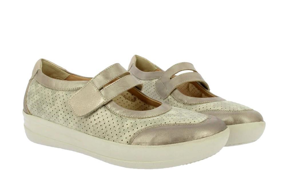 Merceditas deportivas Doctor Cutillas 50307 en oro para mujer