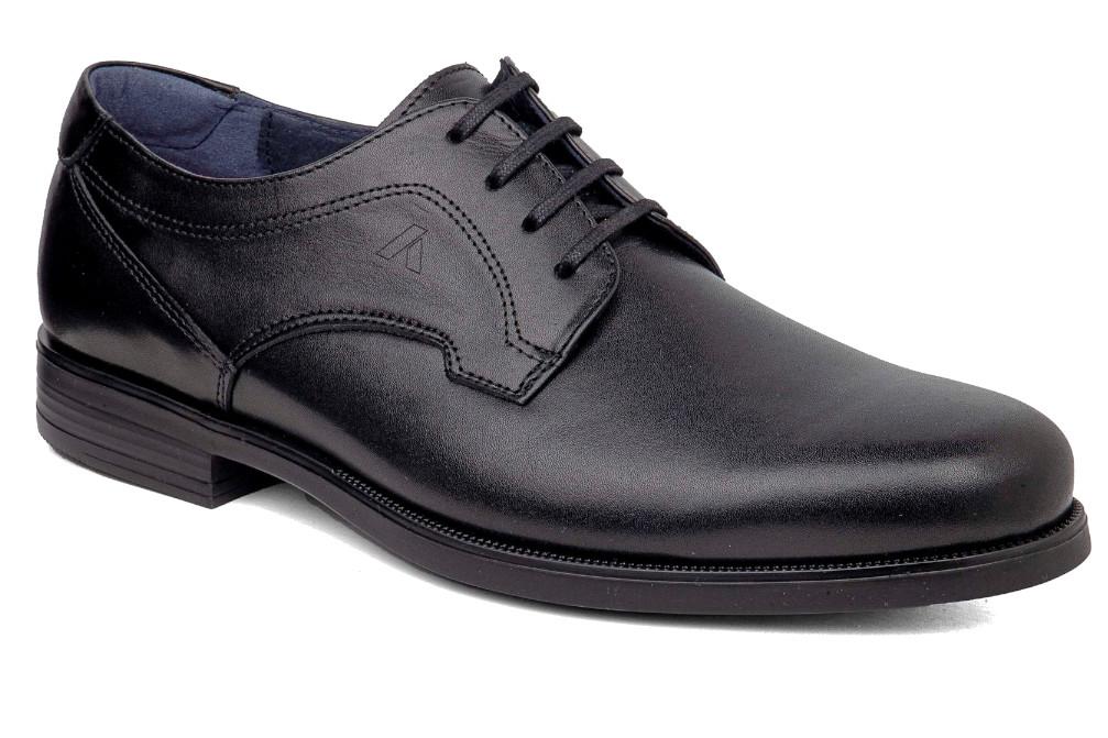 Zapatos de Vestir Callaghan Vitorio 63300 Negros para Hombre de Piel con Plantilla Extraíble