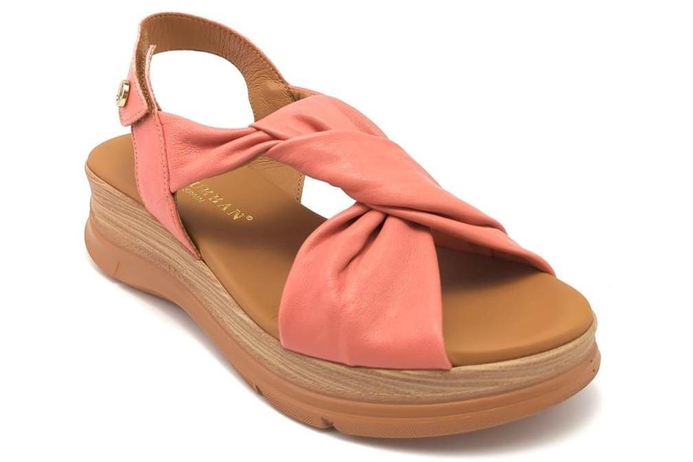 Sandalias Paula Urban 24-335 Sunset en papaya para mujer