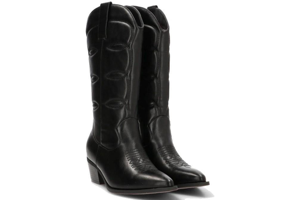 Botas altas cowboy Etika VALLEY 110540 en negro