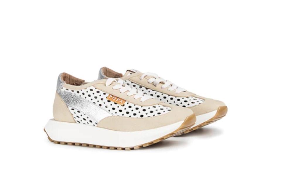 Zapatillas deportivas Popa Shar en beige para mujer