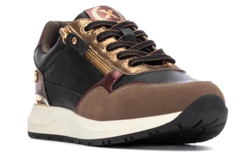 Zapatilla de mujer plana Xti 14421803 caqui