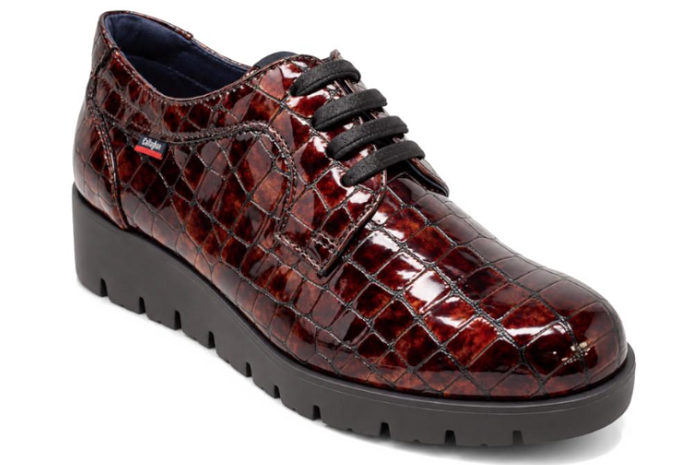 Zapatos de mujer Callaghan 58515 Creta Bari color cuero en piel