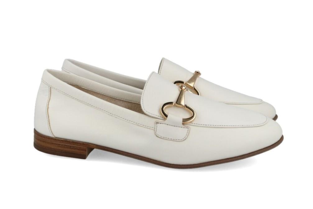 Mocasines de piel lisa Walk & Fly 35-48-700 A4