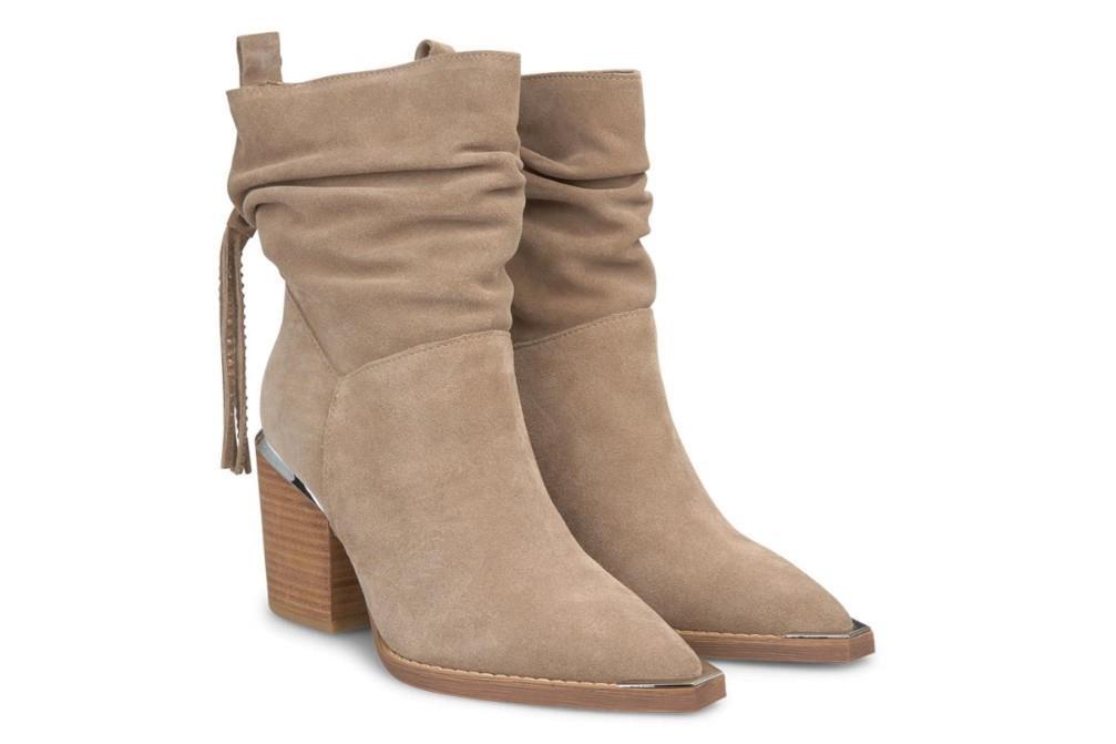 Botines cowboy I240501 Alma en pena en taupe para mujer