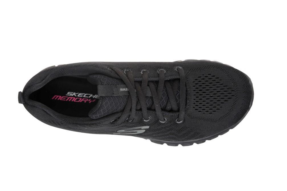 Zapatillas Skechers Graceful - Get Connected en negro para mujer