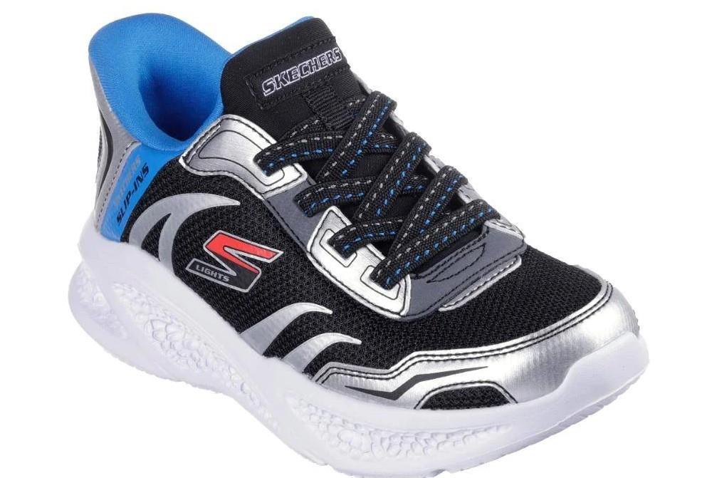 Zapatillas deportivas Skechers Meteor-lights - Brisk-beams 403848L SLBK en negro - Zapatillas de luces