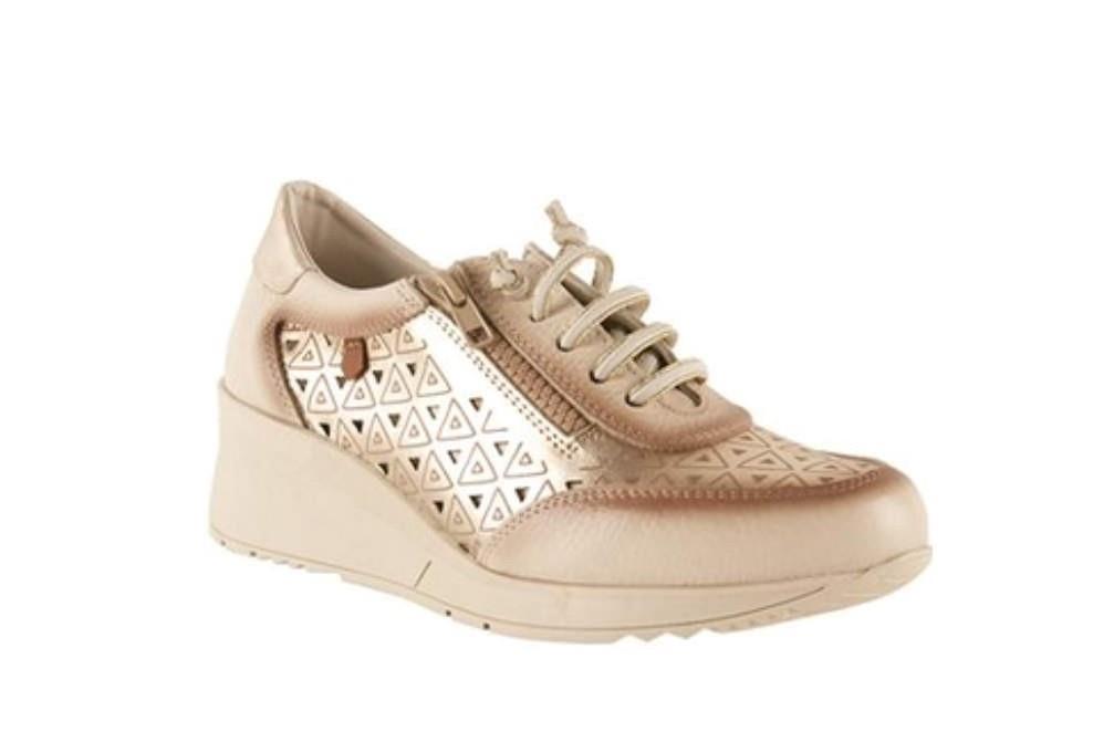 Zapatillas deportivas Tekila 2028 en plantino para mujer