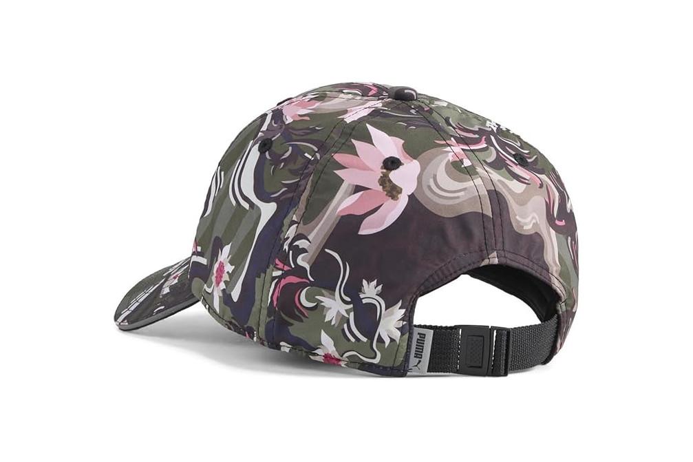 Gorra Puma Training Concept 027001 verde con estampado unisex