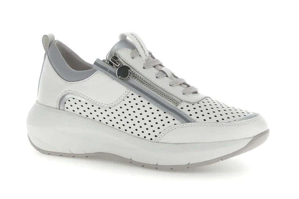 Zapatillas deportivas Stonefly TWINS 5 en blanco para mujer.